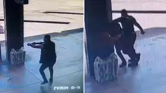 Uzman çavuş, polis ile çatıştı