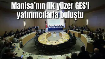 Manisa’nın ilk yüzer GES'i yatırımcılarla buluştu