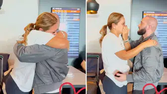 Ünlü şarkıcıların küskünlüğü havalimanında son buldu