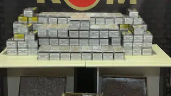 Polis 30 bin adet dolu makaron ele geçirdi