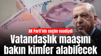Vatandaşlık maaşı verilmeye başlanacak