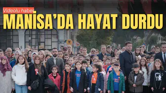 MANİSA'DA HAYAT DURDU