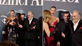 Hazal Kaya ve Melisa Döngel arasında kısa süreli yer gerginliği