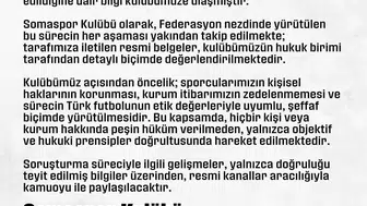 Somaspora bahis soruşturması şoku