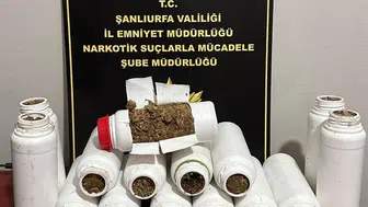 Polis, 7 kilo 150 gram uyuşturucu ele geçirdi