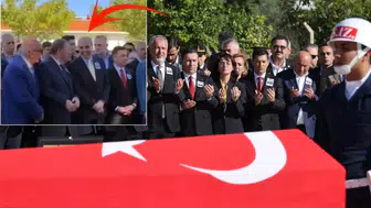 Şehidin cenazesinde skandal!