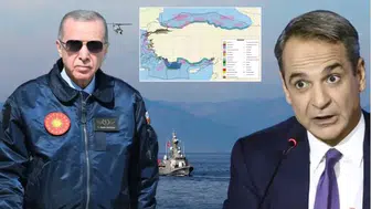 Türkiye'den Yunanistan'a MEB resti! Haritayı güncellediler, tepki sert oldu