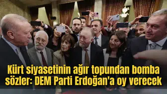 Kürt siyasetinin ağır topundan bomba sözler: DEM Parti Erdoğan'a oy verecek