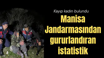 Manisa Jandarmasından gururlandıran istatistik