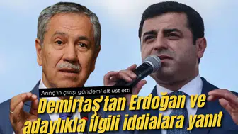 Demirtaş'tan Erdoğan ve adaylıkla ilgili iddialara yanıt