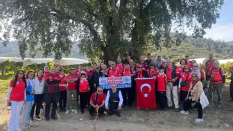 Anemon dağcıları Sarıgöl'ü adımladı