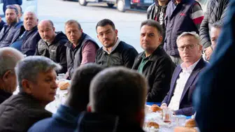 AK Parti'li Baybatur'dan esnaf ziyareti