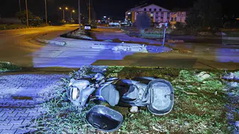 Genç adam motosiklet kazasında can verdi