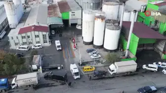 Yağ fabrikasında korkutan patlama