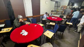Kumar oynayanlara polis tarafından baskın düzenlendi