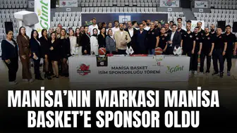 MANİSA’NIN MARKASI MANİSA BASKET’E SPONSOR OLDU