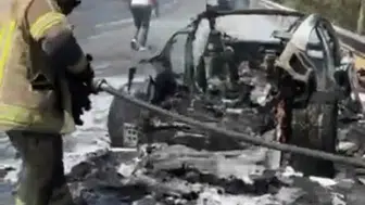 Milyonluk Porsche küle döndü