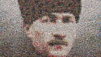 900 öğrenci Atatürk’ün siluetini oluşturdu