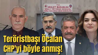Teröristbaşı Öcalan CHP'yi böyle anmış!