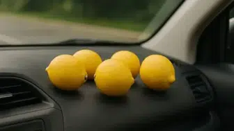 Arabanızda Örümcek Mi Var? Limonla Kurtulun!