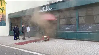 Otelde yangın paniği: 152 kişi tahliye edildi