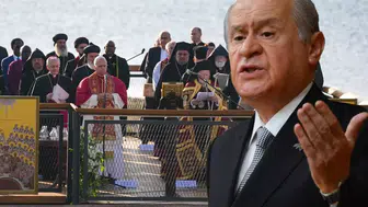 Papa'nın İznik'teki ayinine Bahçeli'den sert tepki