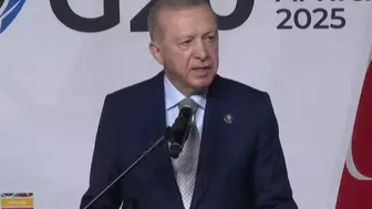 G20 Zirvesinde Cumhurbaşkanı Erdoğan'dan Filistin açıklaması