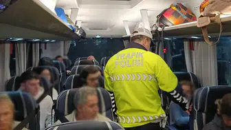 Emniyetten şehirler arası otobüslere denetim