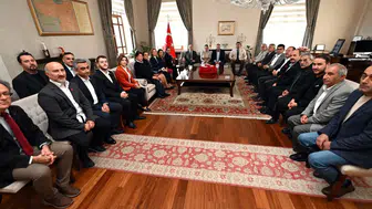 Vali Özkan CHP Manisa İl Başkanı İlksen Özalper’i ağırladı