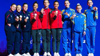 Manisa BBSK’lı milli cimnastikçiler Avrupa Şampiyonu oldu