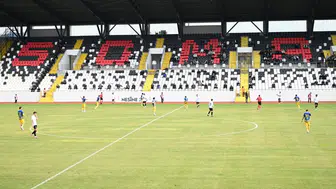 Yeni stadyumda ilk maç heyecanı