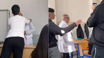 Öğrencilerin her türlü rezilliği yaptığı öğretmenden ders gibi sözler