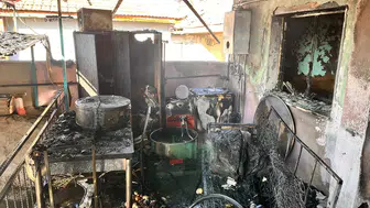 Manisa'daki yangın korkuttu