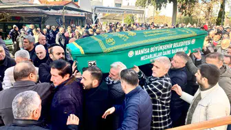 Manisa’da genç esnaf Mücahit Cömert’e son veda