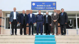 Bitlisliler Derneği’nden Jandarma Komutanı Şen’e ziyaret