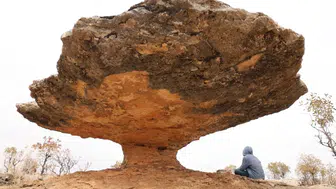 Bu kaya buzul çağından kalma