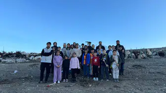 CEVHER DERNEĞİ’NDEN KAYAPINAR’DA ANLAMLI FİDAN DİKİMİ