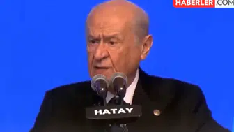 Devlet Bahçeli Hatay'da vatandaşa seslendi