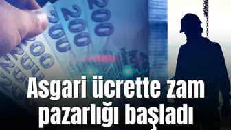 Asgari ücrette zam pazarlığı başladı