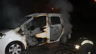 Ailesi ile tartışıp otomobili yazdı