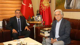 Başkan Şimşek’ten Kaymakam Genel’e ziyaret