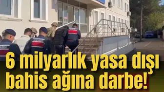 6 milyarlık yasa dışı bahis ağına darbe!