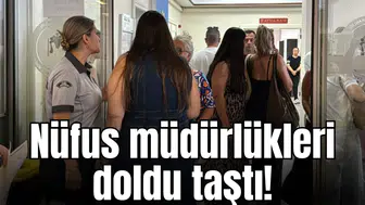 Nüfus müdürlükleri doldu taştı: Ehliyet yenilemede son gün