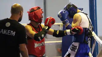Saruhanlı'da bir ilk: Muaythai sporcuları kıyasıya yarıştı