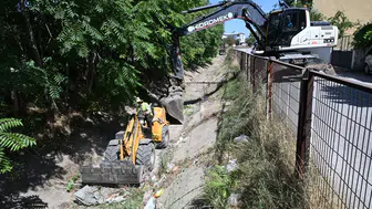 MASKİ'den dere temizliği