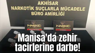 Manisa'da zehir tacirlerine darbe!