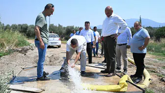 Manisa'nın bu mahallesinde su sorunu çözülüyor