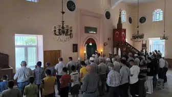 YUNUSEMRE RAHMET İÇİN ÜÇPINAR CAMİİNDE BULUŞTU