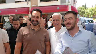 Mücahit Arınç Yunusemre’de  lokma hayrına katıldı