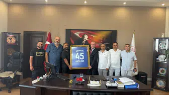 Cumhuriyet Başsavcısı Kurtca Eker Nurlupınarsporu ağırladı